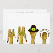 感謝祭招待状 招待状 (正面/裏面)