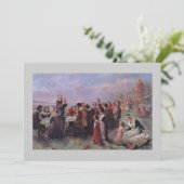 感謝祭招待状 招待状 (スタンド正面)