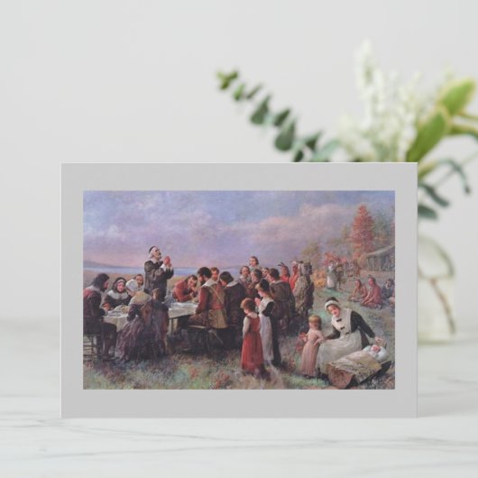 感謝祭招待状 招待状 (スタンド正面)