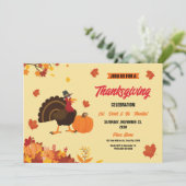 感謝祭招待状 招待状 (スタンド正面)