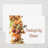 感謝祭招待状 招待状 (正面/裏面)