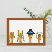 感謝祭招待状 招待状 (スタンド正面)