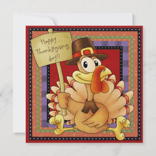 感謝祭招待状- SRF 招待状 (正面)