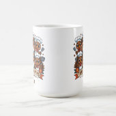 感謝祭料理クルーターキー コーヒーマグカップ (中央)