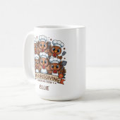 感謝祭料理クルーターキー コーヒーマグカップ (正面左)