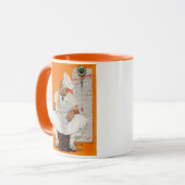 感謝祭日の青 マグカップ (正面左)