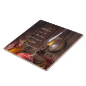 感謝祭来で彼の存在に，詩篇95 タイル (側面)