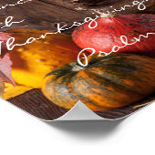 感謝祭来で彼の存在に，詩篇95 ポスター (角)