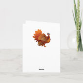 感謝祭格言グリーティングカード シーズンカード (裏面)