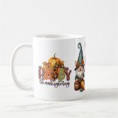 感謝祭格言トリオマグ コーヒーマグカップ (左)