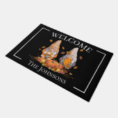 感謝祭格言歓迎 ドアマット (アングル)