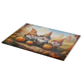 感謝祭格言 パーソナライズされた カッティングボード (角)