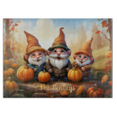 感謝祭格言 パーソナライズされた カッティングボード (正面)