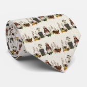 感謝祭犬 ネクタイ (ロール)