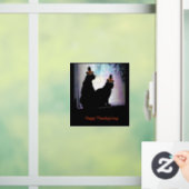 感謝祭猫ちゃんウィンドウの固定 ウィンドウサイン (ホーム)