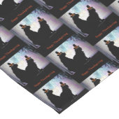 感謝祭猫ちゃん ショートテーブルランナー (コーナー)