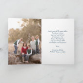 感謝祭秋グレープオレンジ葉金ゴールド写真 シーズンカード (内部)