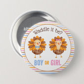 感謝祭秋ジェンダーがトルコを明かす 缶バッジ (正面&裏面)