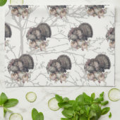 感謝祭秋トルコキッチンタオル キッチンタオル (折り畳み)