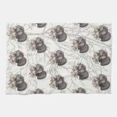 感謝祭秋トルコキッチンタオル キッチンタオル (横)