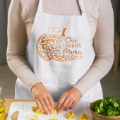 感謝祭秋パンプキンママ エプロン