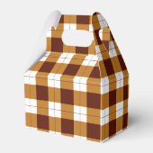 感謝祭秋ブラウンプレードパンプキン フェイバーボックス (裏面サイド)