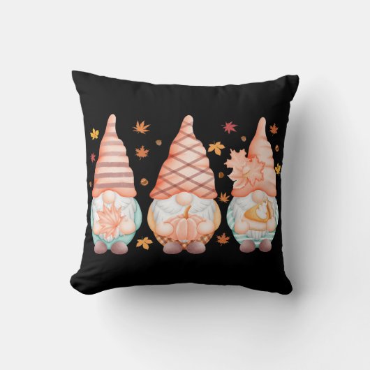 感謝祭秋格言秋の休日 クッション (正面)