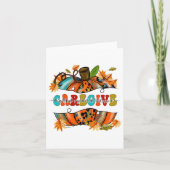 感謝祭秋秋 カード (正面)