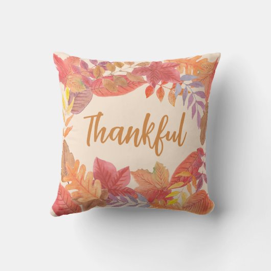 感謝祭秋 クッション (裏面)