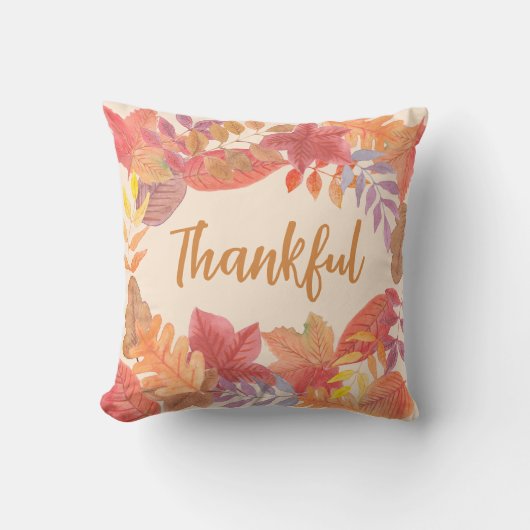 感謝祭秋 クッション (正面)