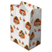 感謝祭紅葉ゴブル ミディアムペーパーバッグ (裏面アングル)