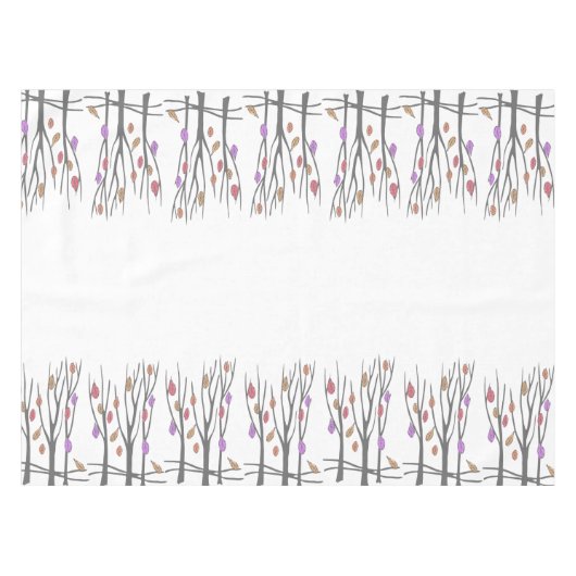 感謝祭紅葉テーブルクロス テーブルクロス (正面(横))