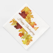 感謝祭紅葉ナプキン (コーナー)
