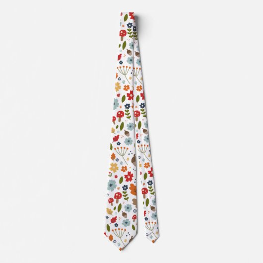 感謝祭紅葉ホリデーテーマ ネクタイ (正面)