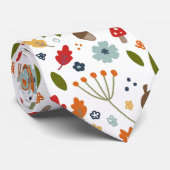 感謝祭紅葉ホリデーテーマ ネクタイ (ロール)
