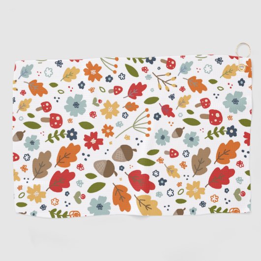 感謝祭紅葉感謝祭 ゴルフタオル (横)