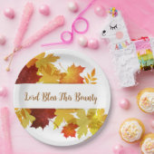 感謝祭紅葉9インチ紙プレート ペーパープレート (パーティー)