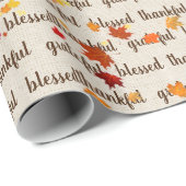 感謝祭紅葉 ラッピングペーパー (ロールコーナー)