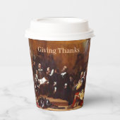 感謝祭紙カップ 紙コップ (正面)