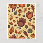 感謝祭紙シート (裏面)