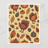 感謝祭紙シート (正面)