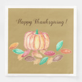 感謝祭紙ナプキン (正面)