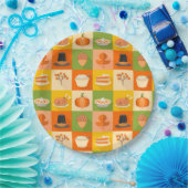 感謝祭紙プレート ペーパープレート (パーティー)