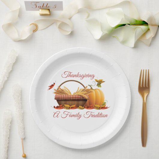 感謝祭紙プレート ペーパープレート (ウェディング)