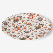 感謝祭紙プレート ペーパープレート (アングル)