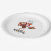 感謝祭紙プレート ペーパープレート (アングル)