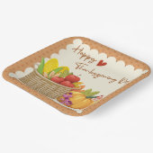 感謝祭紙プレート ペーパープレート (傾斜あり)