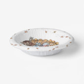 感謝祭紙ボウル ペーパーボウル (傾斜あり)