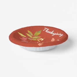 感謝祭紙ボウル ペーパーボウル