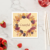 感謝祭紙 スタンダードカクテルナプキン (インサイチュ)